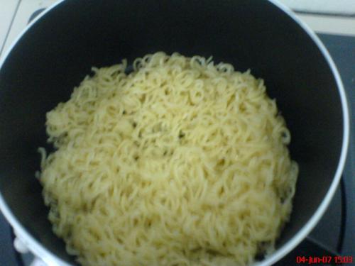 boiled noodles