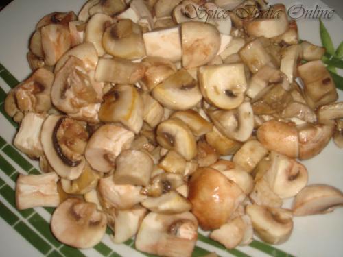 Mushroom manchurian