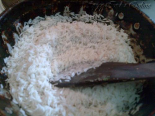frying rice frying rice