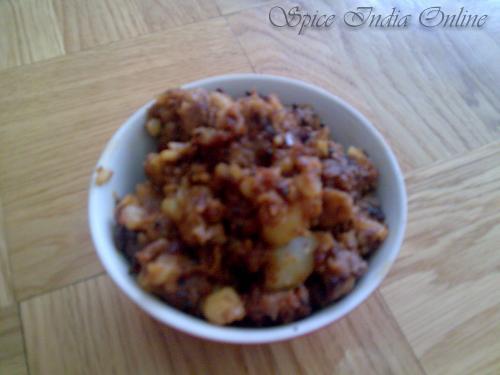 Spicy potato masiyal