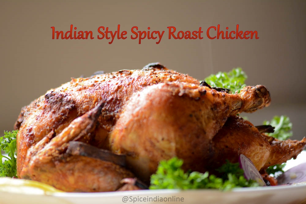 Indian roast chicken