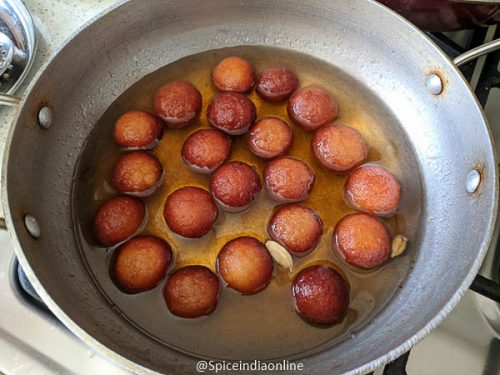 Easy Gulab Jamun with Instant Mix