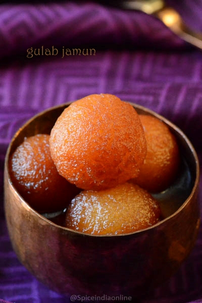 Easy Gulab Jamun with Instant Mix