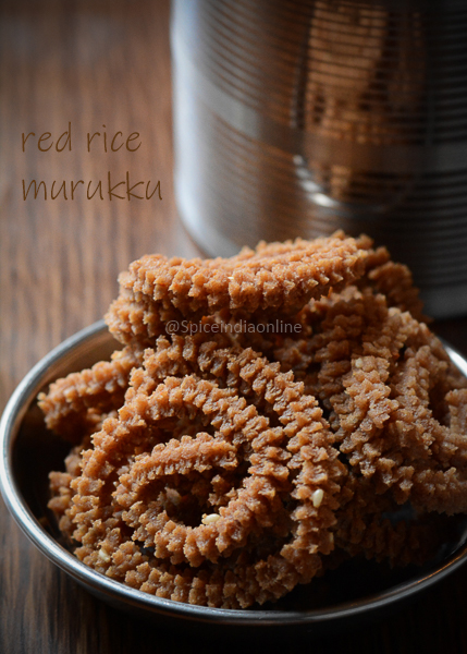Red Rice Flour Murukku