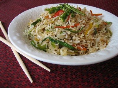 Asparagus Fried Rice