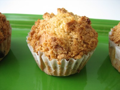 Blueberry Cashew Crumb Muffins