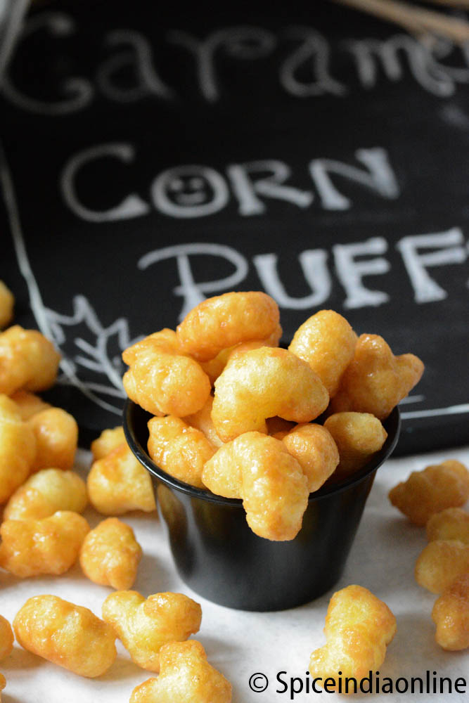 Caramel Corn Puffs 2