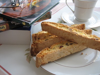 Cranberry Pistachio Biscotti
