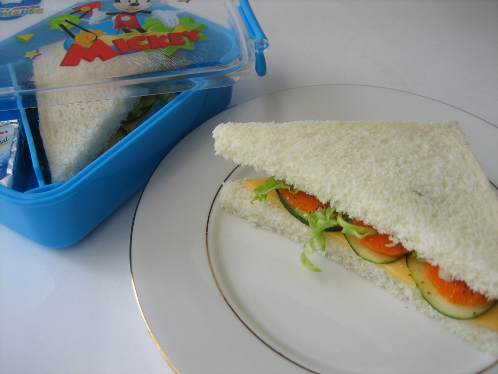 Cucumber-Carrot-sandwich