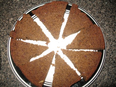 Eggless Dates Cake