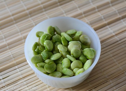Lima Beans Masala 1