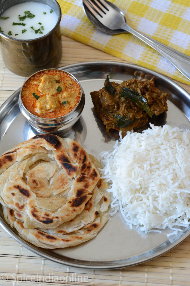 Lunch/Dinner Menu 1 - South Indian Non-Vegertarian Lunch