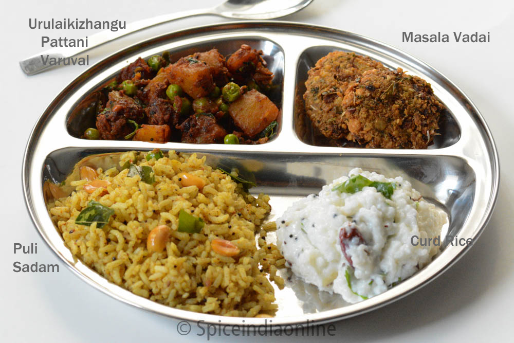 Lunch Dinner Menu 6 South Indian Vegetarian Lunch Menu Recipes Spiceindiaonline