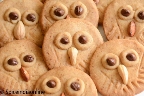 Owl Shortbread Cookies8