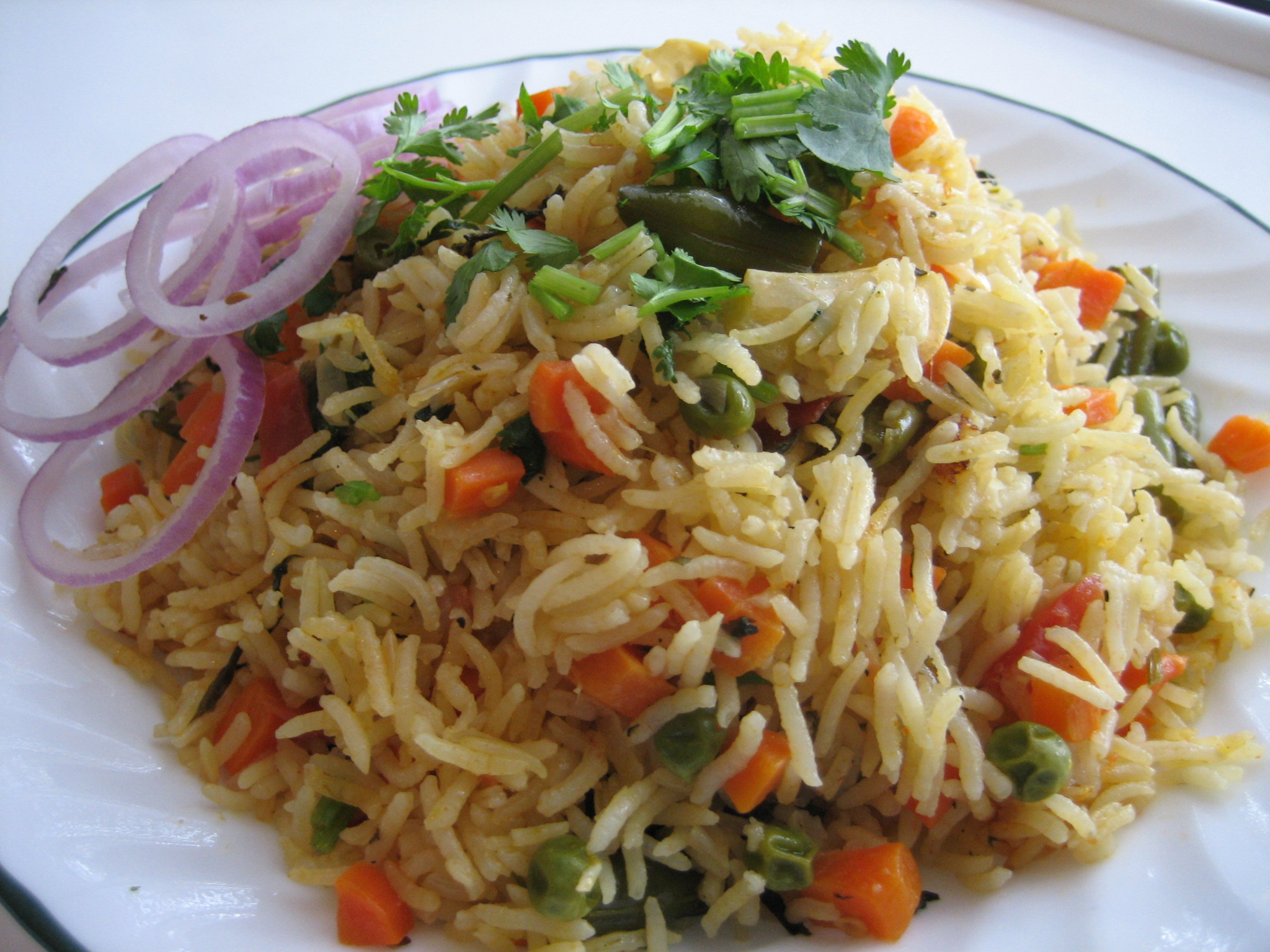 Vegetable Dum Biryani in Oven Nithya's Nalabagam
