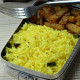 Kids School Lunch Box 13 - Lemon Rice with Potato Fry