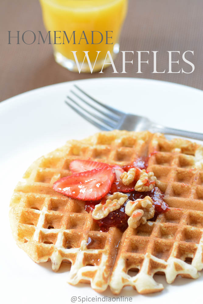 Homemade Waffle Recipe