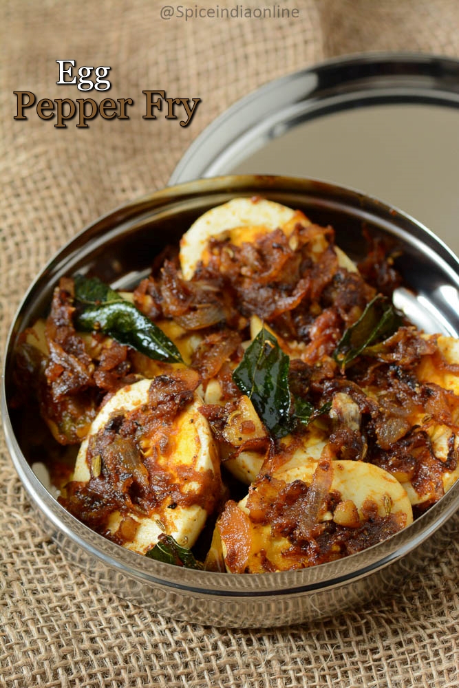 Egg Pepper Fry