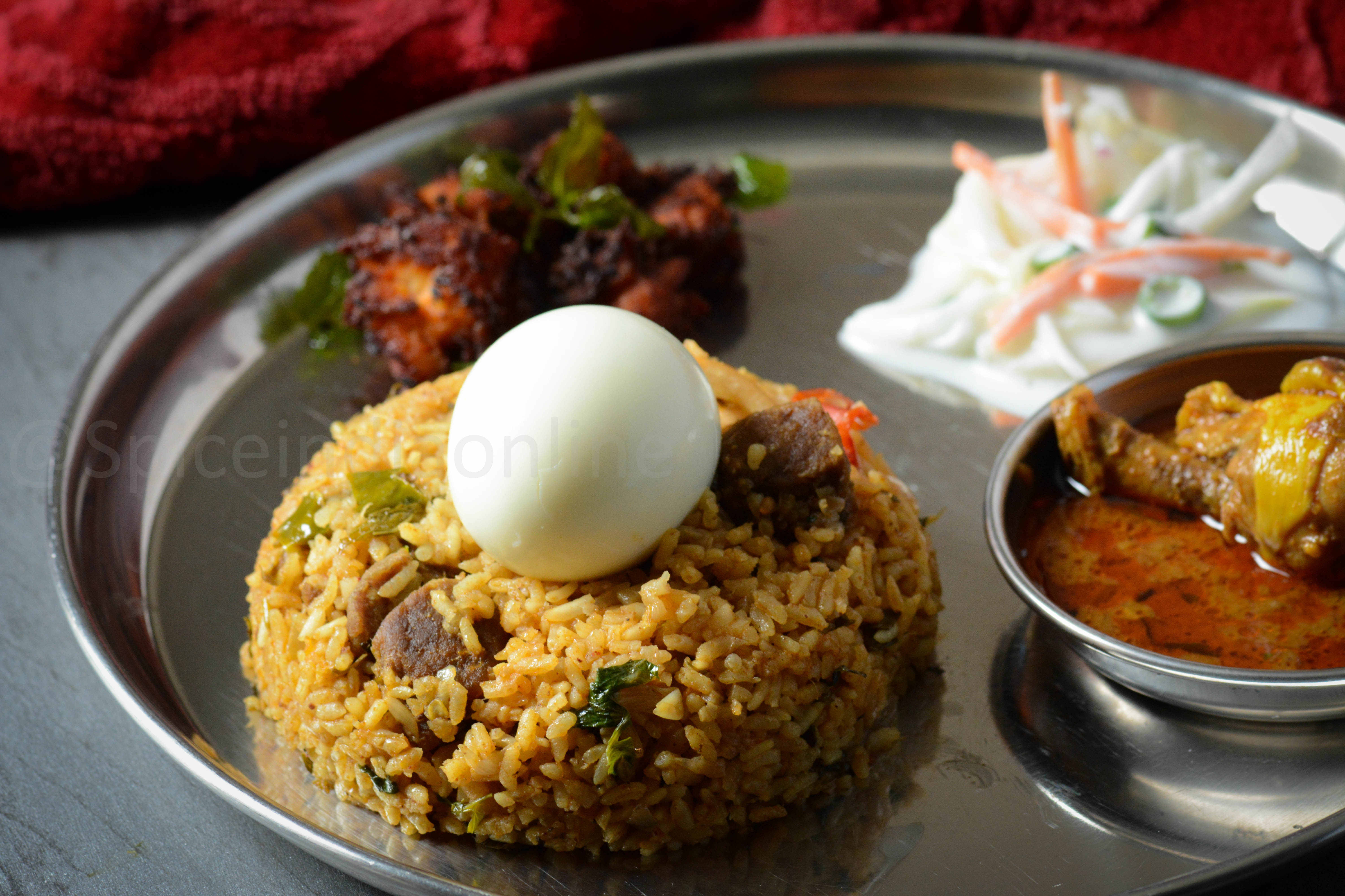 Thalappakatti Mutton Biryani Dindigul Biriyani Recipe Spiceindiaonline