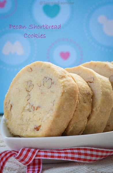 Pecan Shortbread Cookies