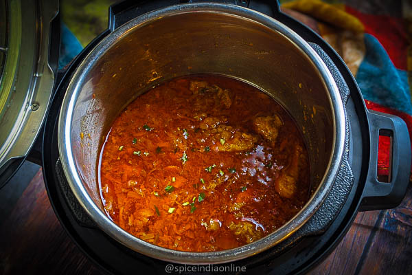 Indian Style Red Chicken Curry Instant Pot Red Chicken Curry Spiceindiaonline