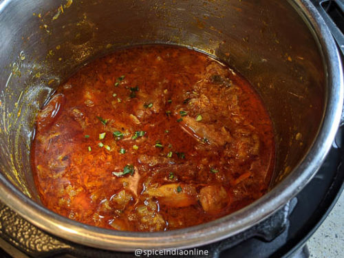 Indian Style Red Chicken Curry - Instant Pot Red Chicken Curry ...