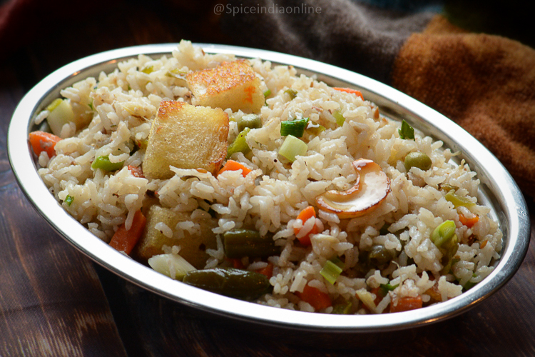 Instant Pot Vegetable Brinji Rice