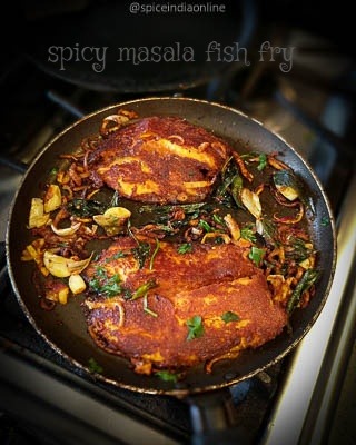 Spicy Masala Fish Fry