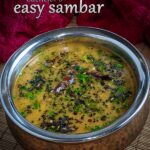 How to make Sambar